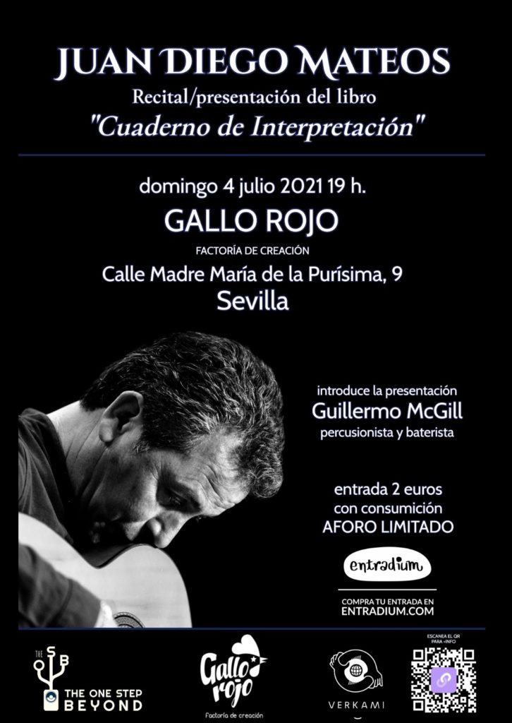 Juan Diego Mateos se inicia en el toque por maestros autóctonos como El Carbonero y José Luis Balao, sumergiéndose en el estudio de la guitarra flamenca con apenas diez años.